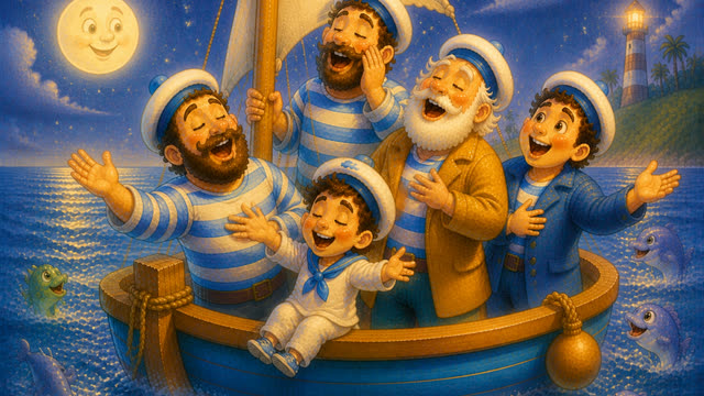 Scene 35 - Petit bateau sur l'eau