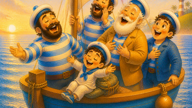 Scene 36 - Petit bateau sur l'eau