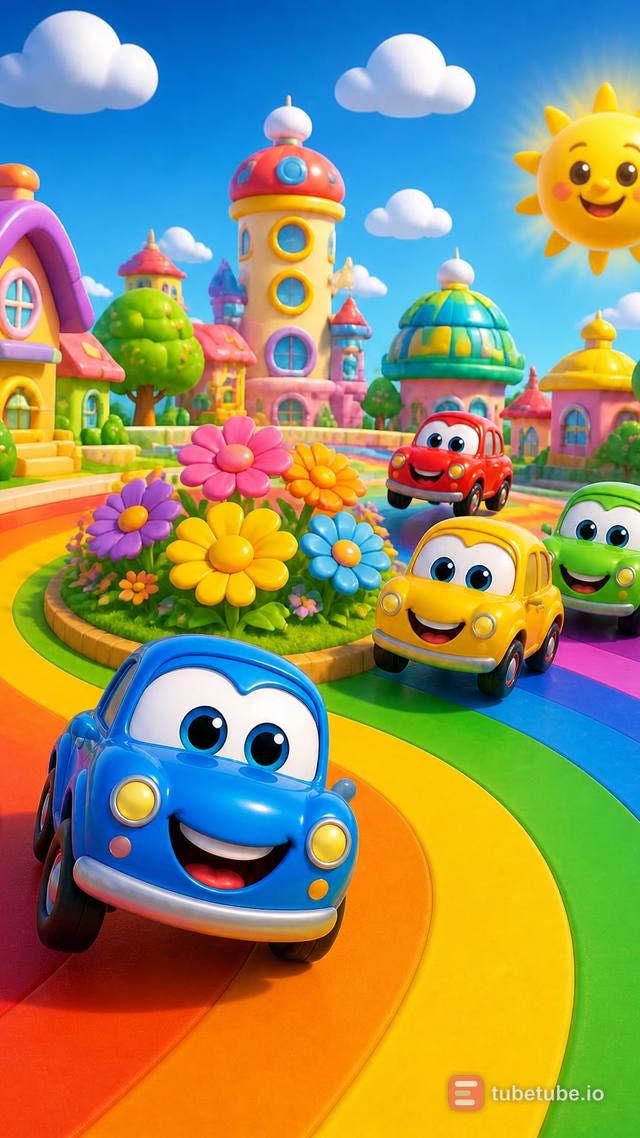 Scene 3 - Color Cars Beep Beep Beep
