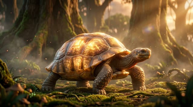 Scene 2 - Pourquoi la Tortue a la Carapace Fissurée