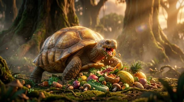 Scene 6 - Pourquoi la Tortue a la Carapace Fissurée