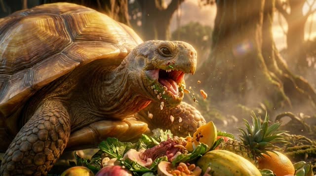 Scene 7 - Pourquoi la Tortue a la Carapace Fissurée