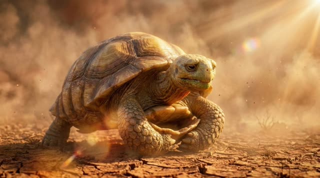 Scene 18 - Pourquoi la Tortue a la Carapace Fissurée