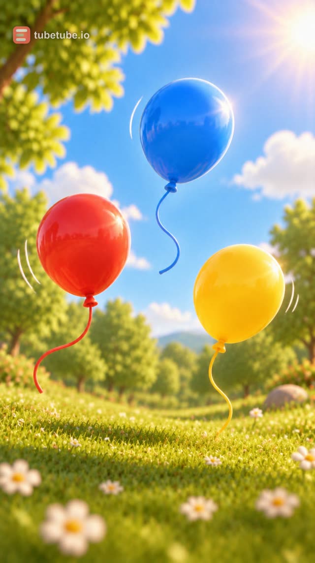 Scene 9 - Ellie and the Balloons