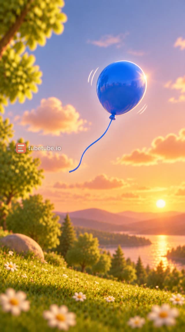 Scene 12 - Ellie and the Balloons