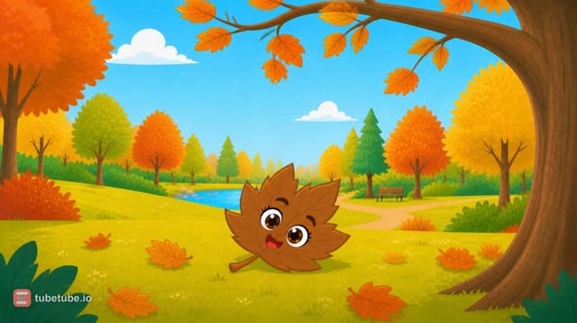 Scene 9 - Autumn leaves