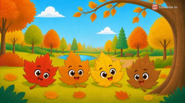Scene 14 - Autumn leaves