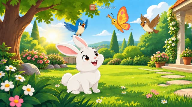 Scene 4 - Pompon le lapin compte