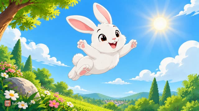 Scene 6 - Pompon le lapin compte