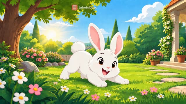 Scene 7 - Pompon le lapin compte