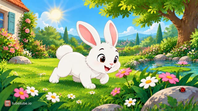 Scene 11 - Pompon le lapin compte