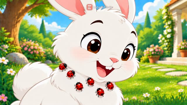 Scene 13 - Pompon le lapin compte