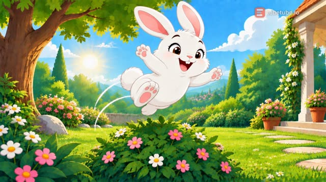 Scene 14 - Pompon le lapin compte