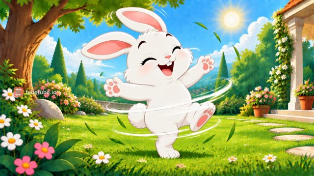 Scene 17 - Pompon le lapin compte