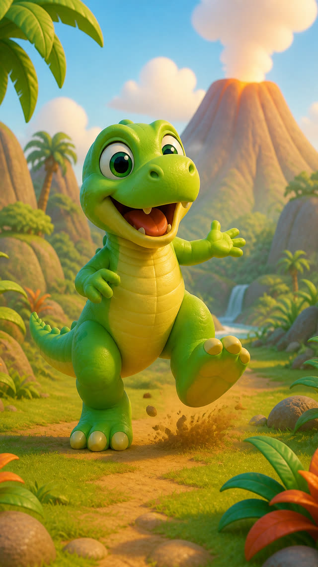 Scene 3 - Stomp Stomp Dinosaur!
