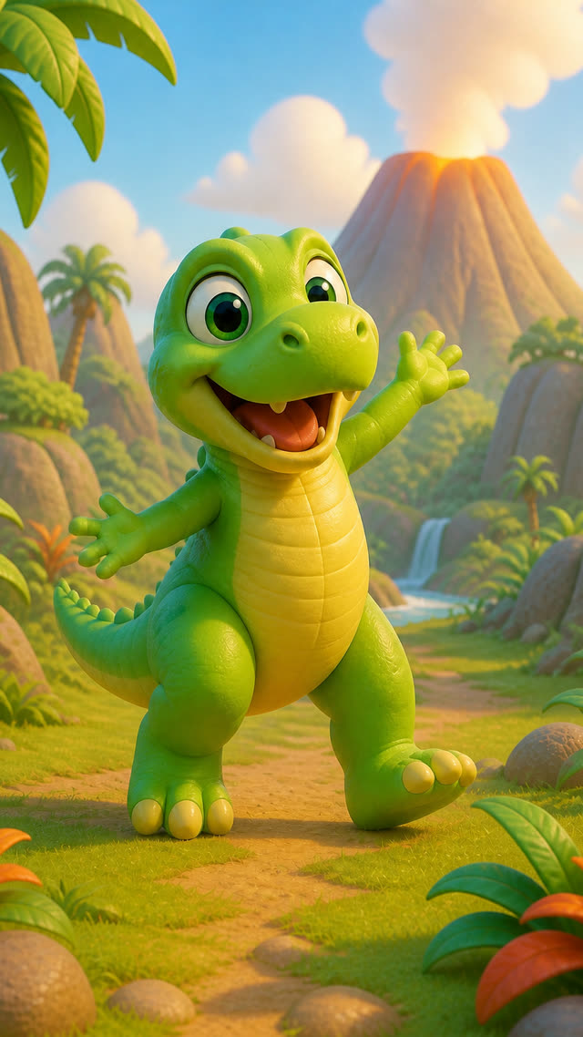 Scene 4 - Stomp Stomp Dinosaur!