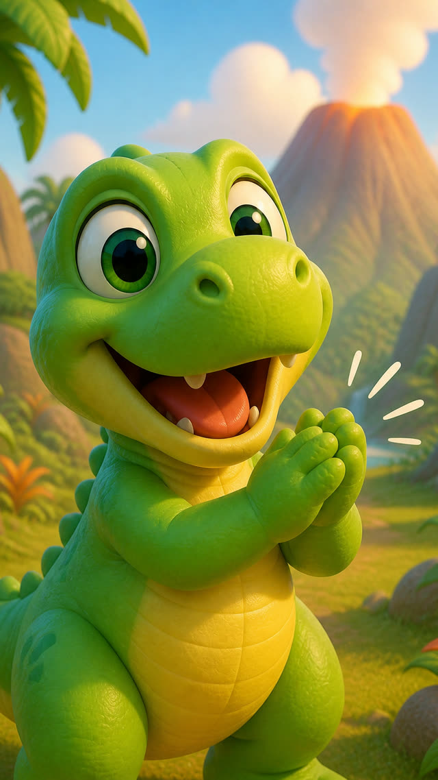 Scene 5 - Stomp Stomp Dinosaur!