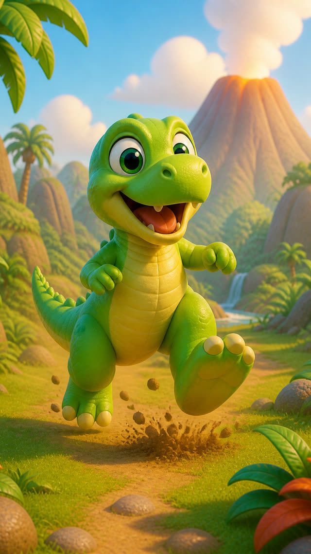Scene 6 - Stomp Stomp Dinosaur!