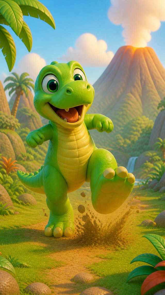 Scene 8 - Stomp Stomp Dinosaur!