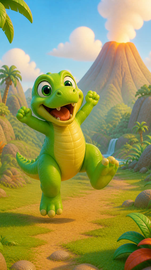Scene 9 - Stomp Stomp Dinosaur!