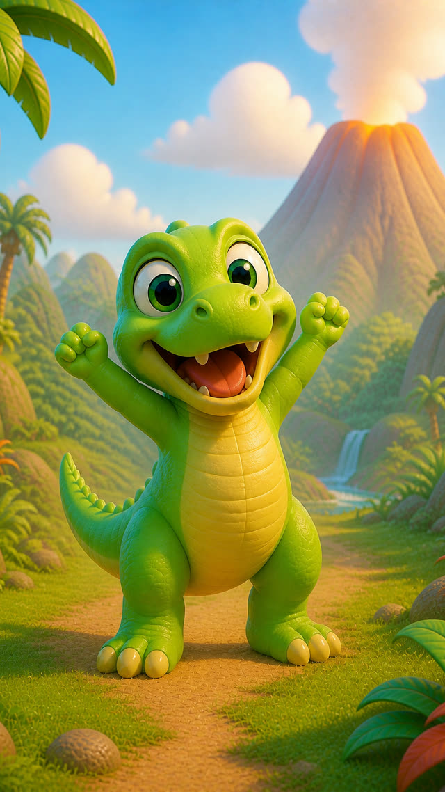 Scene 11 - Stomp Stomp Dinosaur!