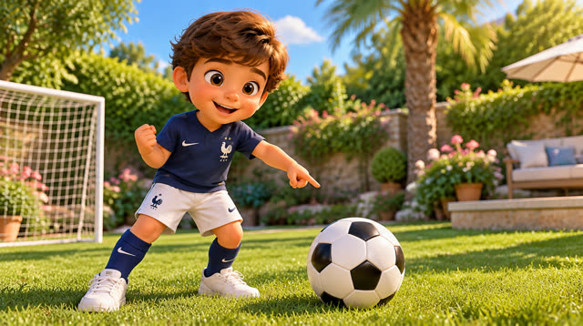 Scene 3 - Les Enfants du Jardin – Le ballon magique