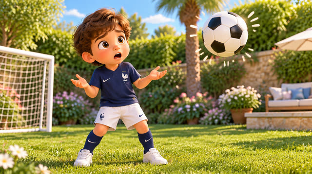 Scene 5 - Les Enfants du Jardin – Le ballon magique