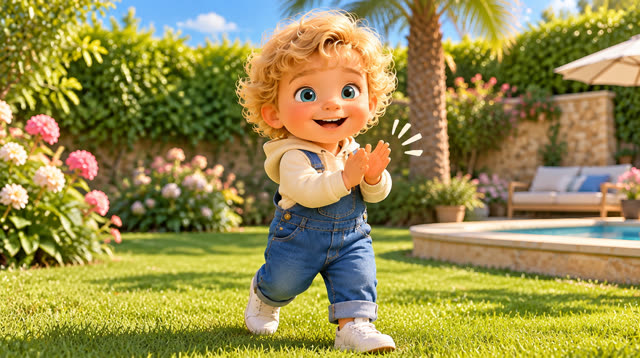 Scene 11 - Les Enfants du Jardin – Le ballon magique