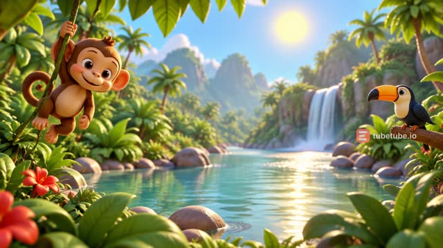 Scene 1 - Le Safari du Petit Croco