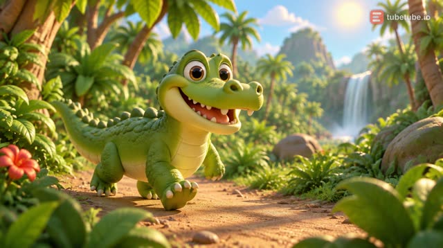 Scene 2 - Le Safari du Petit Croco