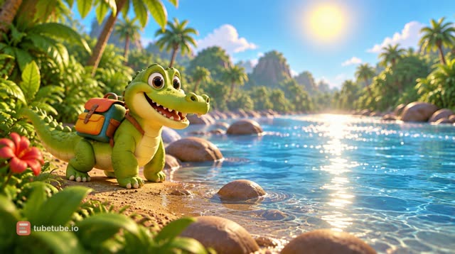 Scene 4 - Le Safari du Petit Croco