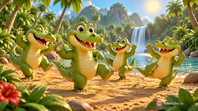 Scene 5 - Le Safari du Petit Croco