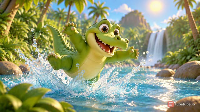 Scene 7 - Le Safari du Petit Croco
