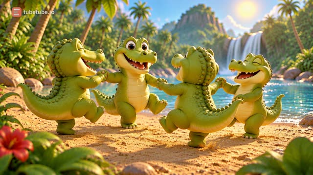 Scene 8 - Le Safari du Petit Croco