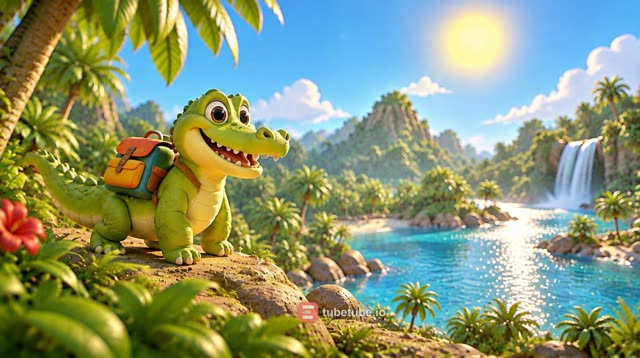 Scene 9 - Le Safari du Petit Croco