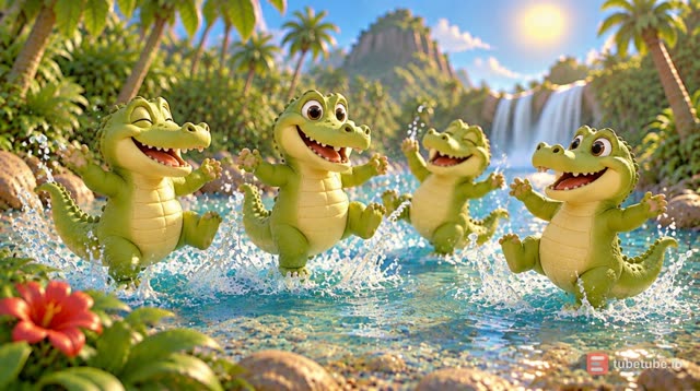 Scene 11 - Le Safari du Petit Croco