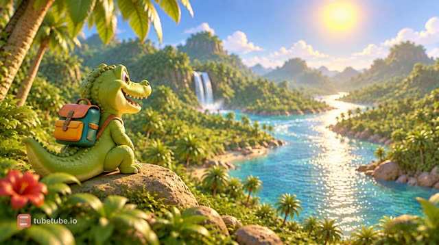 Scene 12 - Le Safari du Petit Croco