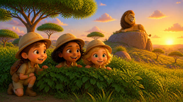 Scene 3 - Les toits petites princesses