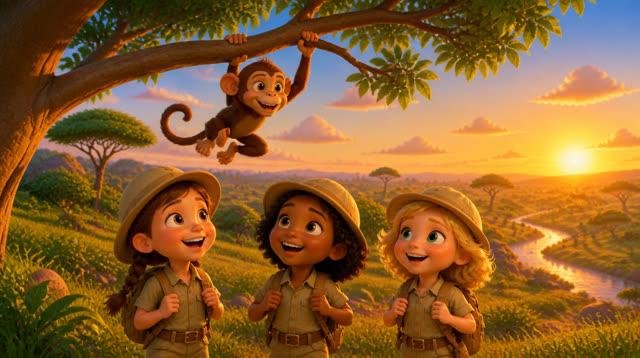 Scene 5 - Les toits petites princesses