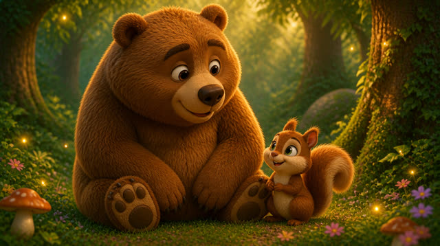 Scene 17 - Rony and Samsam See the Animals