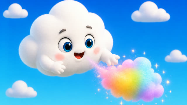 Scene 8 - THE RAINBOW TOOT CLOUD!