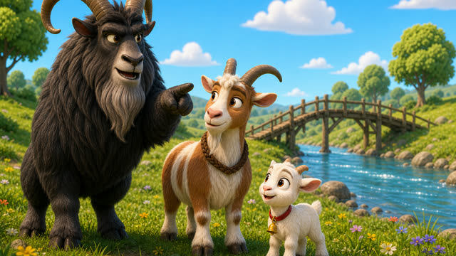 Scene 3 - Les trois boucs bourrus