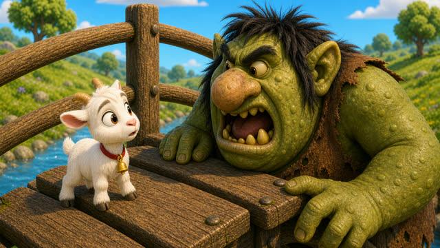 Scene 6 - Les trois boucs bourrus