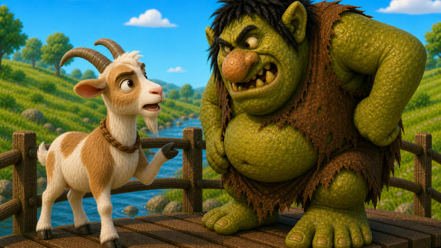 Scene 14 - Les trois boucs bourrus
