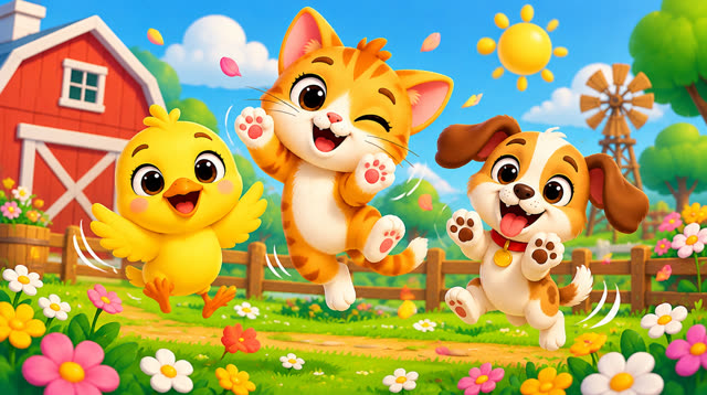Scene 5 - Animais da Fazenda