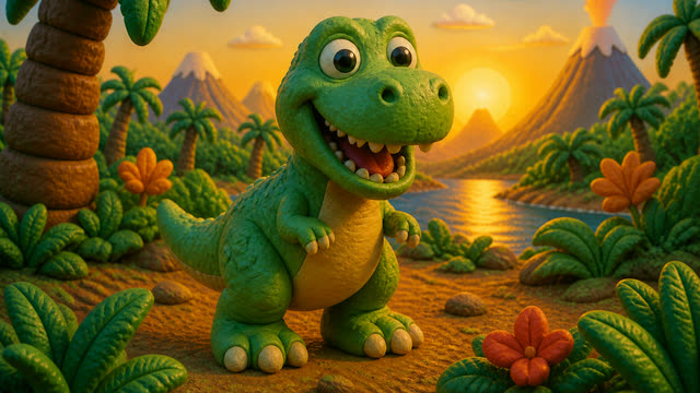 Scene 6 - Dino Stomp Dance