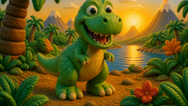 Scene 7 - Dino Stomp Dance