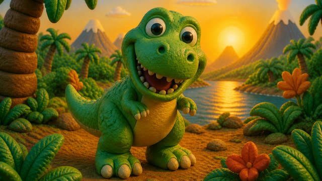 Scene 8 - Dino Stomp Dance