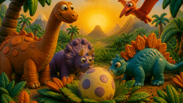 Scene 9 - Dino Stomp Dance