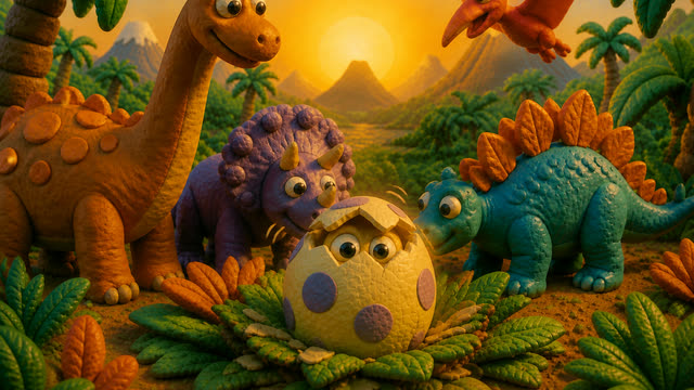 Scene 11 - Dino Stomp Dance